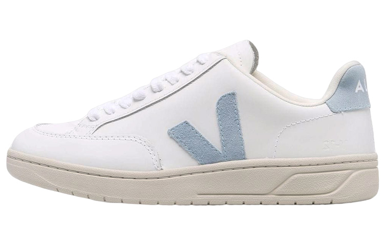 Buy VEJA V-12 低筒 時尚板鞋 男女同款 白藍