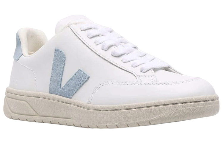 Order VEJA V-12 低筒 時尚板鞋 男女同款 白藍