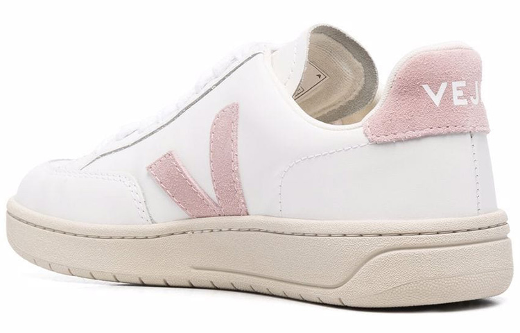 Lookbook VEJA V-12 白色皮鞋 'White Babe' XD0202476A