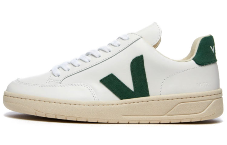 VEJA V-12 Leather 'White Cyprus' XD0202336A/XD0202336B