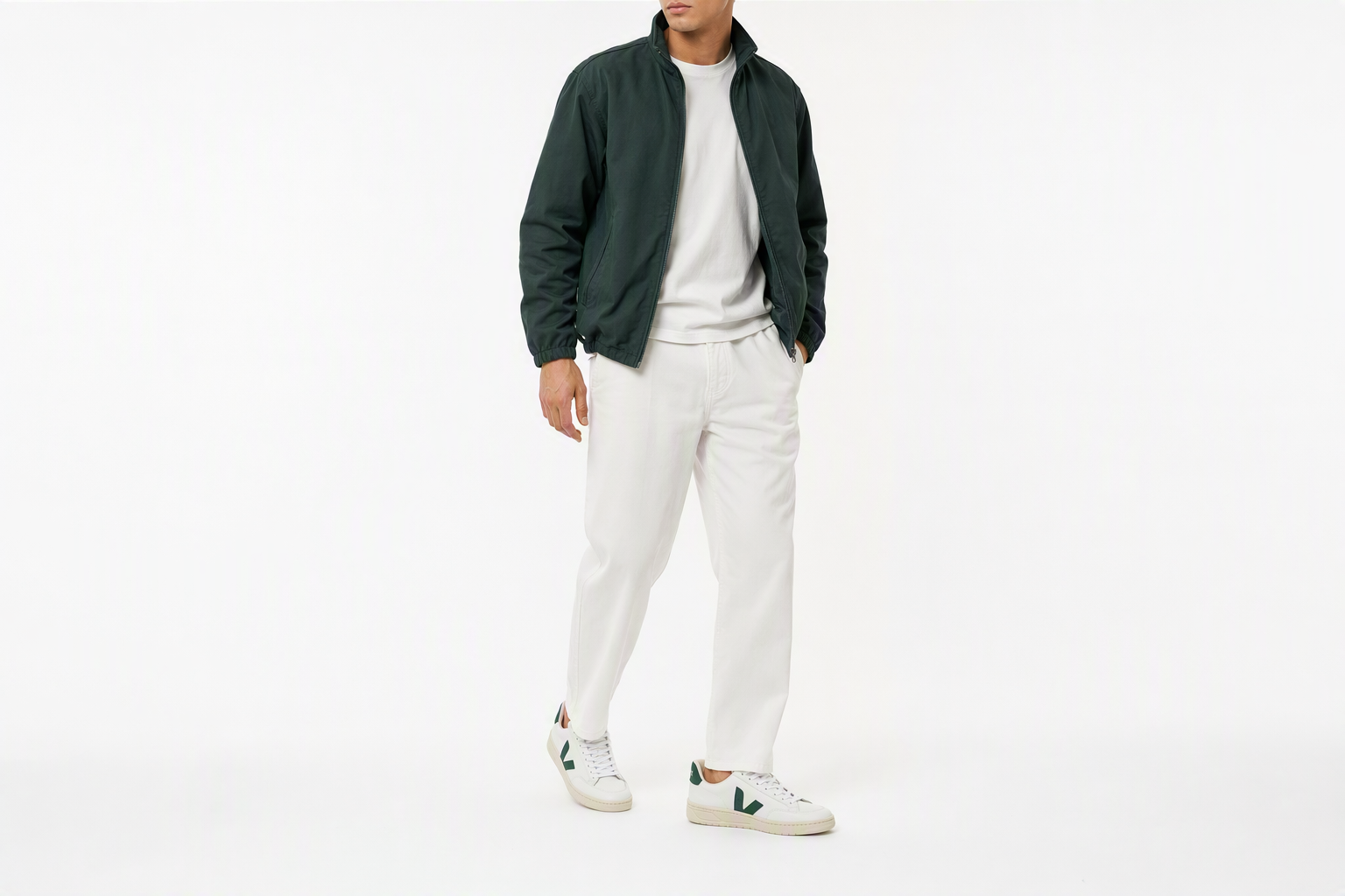 Order VEJA V-12 皮革 'White Cyprus' XD0202336A/XD0202336B