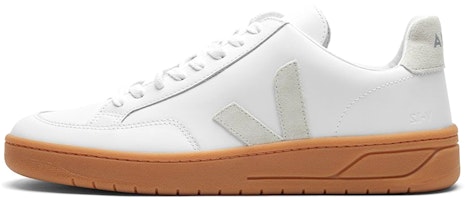 VEJA V-12 Leather 'White Natural Natural Sole' XD021821 VEJA V-12 Leather 'White Natural Natural Sole' XD021821