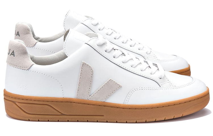 Order VEJA V-12 Pelle ''Bianco Naturale Suola Naturale'' XD021821