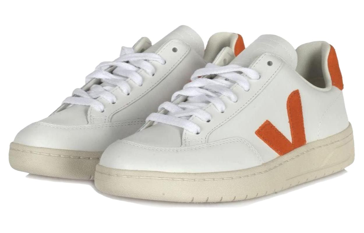 Shop VEJA V-12 Leder ''Weiß Kürbis'' xd0203113