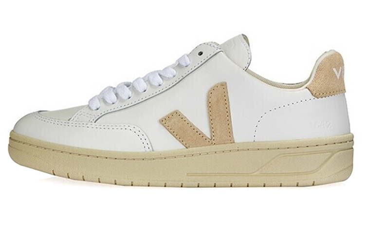 Buy VEJA V-12 レザー ホワイトセーブル XD022335A