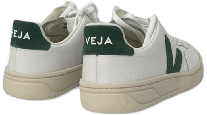 VEJA V-12 Sneaker Kulit 'Putih Hijau' XD202336 Shop VEJA V-12 Sneaker Kulit 'Putih Hijau' XD202336