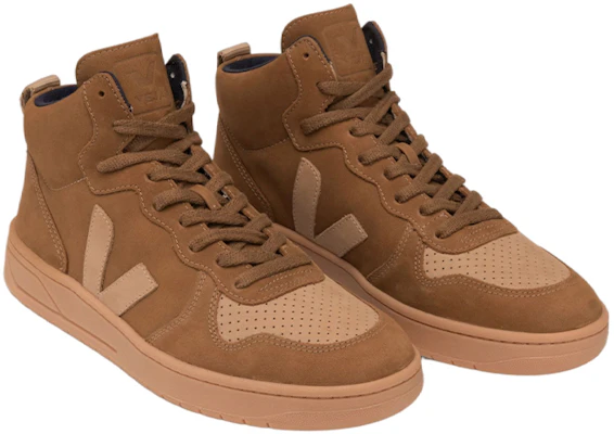 VEJA V-15 ''Bruin Geel Hoge Sneakers'' vq1302616 Lookbook VEJA V-15 ''Bruin Geel Hoge Sneakers'' vq1302616
