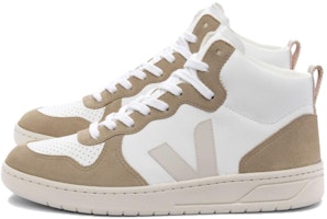 VEJA V-15 'Comfort Casual Mid-Top White Brown' vq0503109 VEJA V-15 'Comfort Casual Mid-Top White Brown' vq0503109