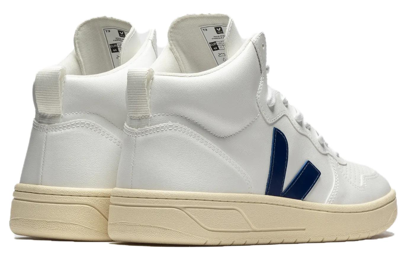Shop VEJA V-15 ''Blanc & Bleu'' VQ072687B