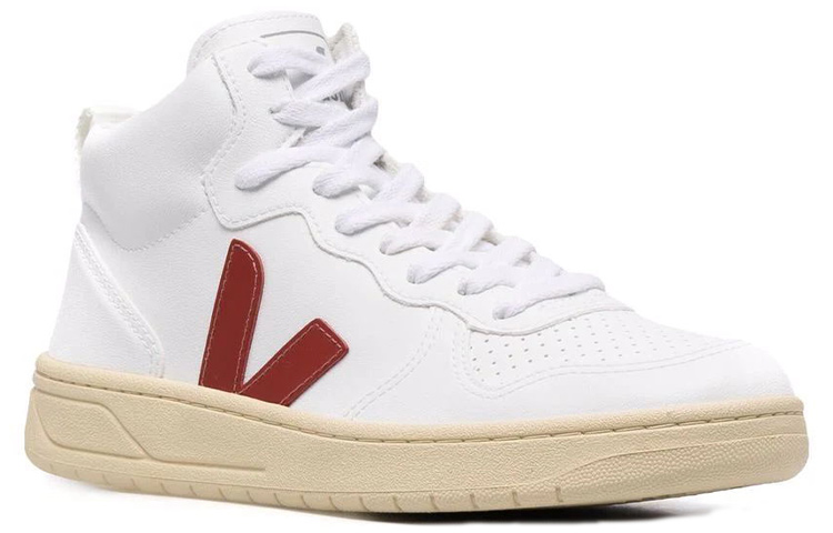 Lookbook VEJA V-15 CWL Blanc Rouille Semelle Butter VQW072665