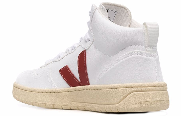 Shop VEJA V-15 CWL Blanc Rouille Semelle Butter VQW072665