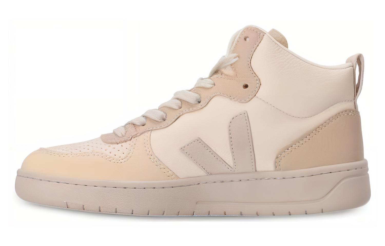 VEJA V-15 High-Top Chromefree 'White Beige' VQ0503451