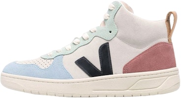 VEJA V-15 High-Top Sneakers 'Beige Light Blue Black' VQ0302821A VEJA V-15 High-Top Sneakers 'Beige Light Blue Black' VQ0302821A