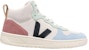 Sneakers VEJA V-15 High-Top 'Beige Biru Muda Hitam' VQ0302821A