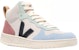 Sneakers VEJA V-15 High-Top 'Beige Biru Muda Hitam' VQ0302821A
