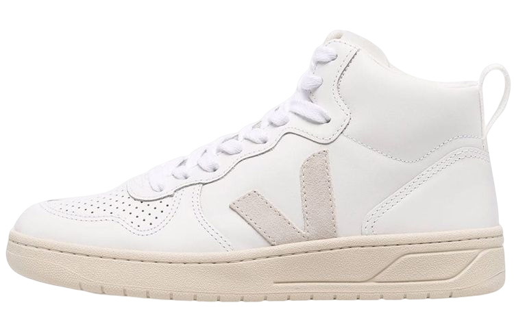 VEJA V-15 Leather 'White' VQ0201270A