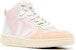 VEJA V-15 Kulit High Top 'Pastel Pink Kuning' VQ0203142