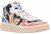 VEJA V-15 Kulit x Marni Hitam Multi VQMS-2884B-V1520-00N99