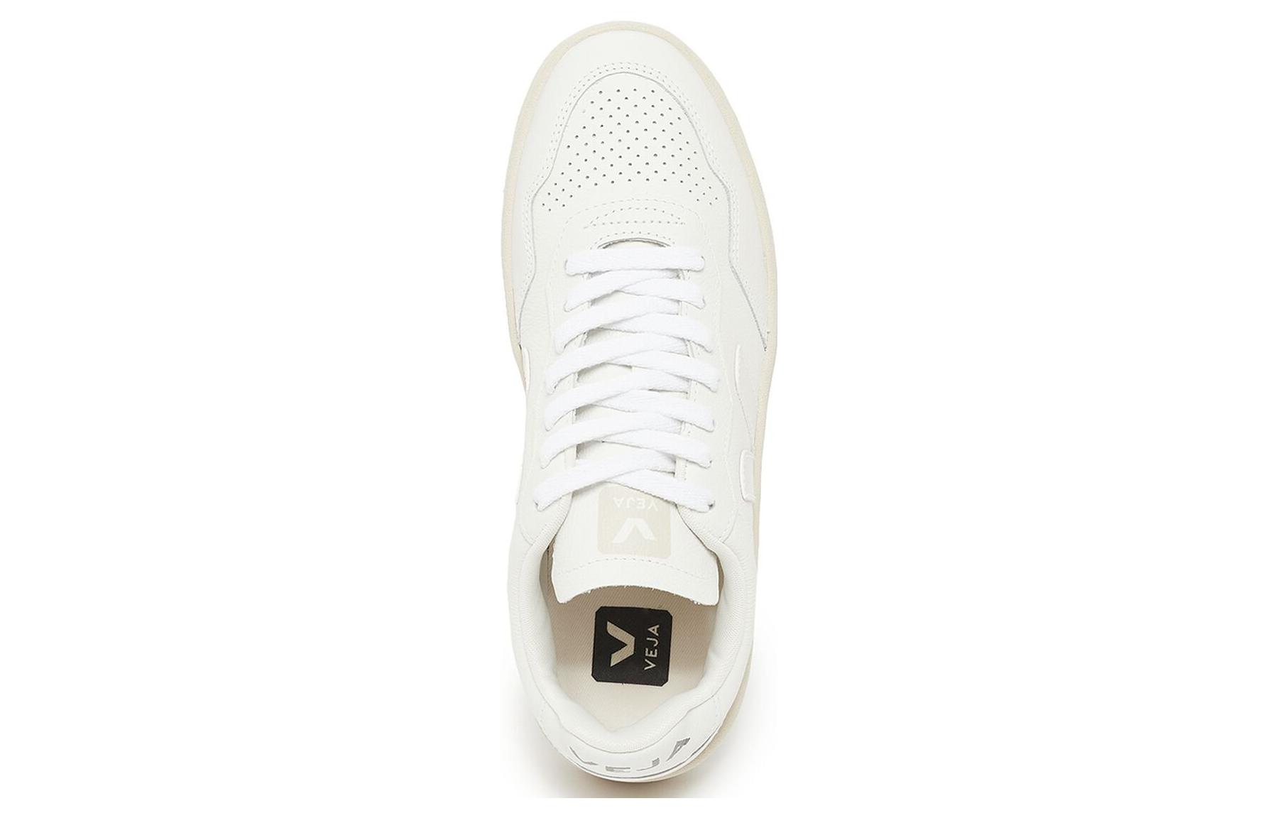 Shop VEJA 皮革 舒適休閒 低幫 板鞋 男款 白色