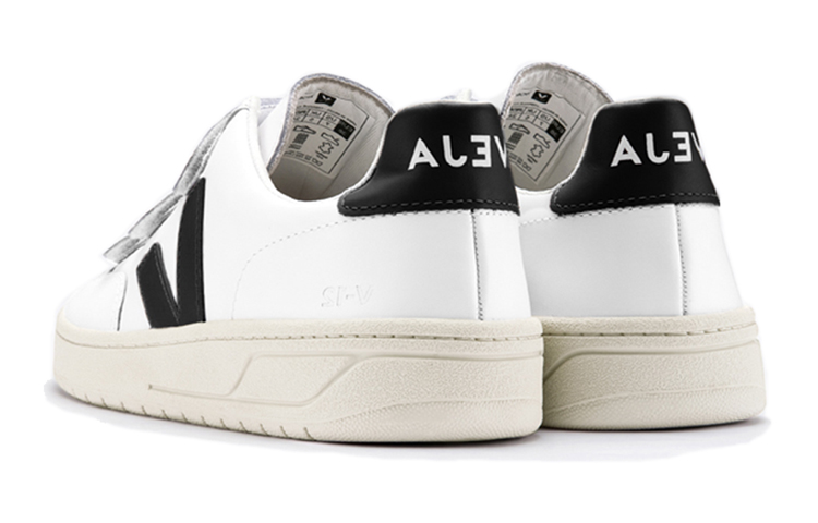 VEJA V-lock Velcro Sneakers 'White Black' 圖 3