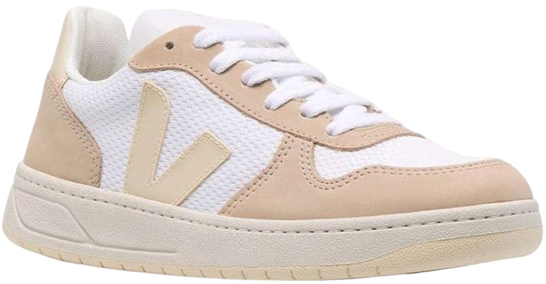 VEJA V-10 Alveomesh 系带鞋 '白色黄油沙色' VX0102803 Order VEJA V-10 Alveomesh 系带鞋 '白色黄油沙色' VX0102803