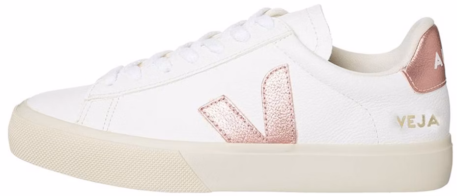 VEJA Campo Chromefree Lace-Up Sneakers 'White Pink' CP0503128 Buy VEJA Campo Chromefree Lace-Up Sneakers 'White Pink' CP0503128