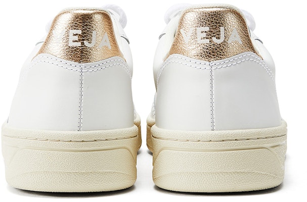 VEJA V-10 Lace-Up Sneakers 'White Gold' VX022490 Lookbook VEJA V-10 Lace-Up Sneakers 'White Gold' VX022490