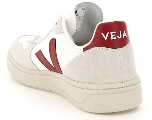 VEJA V-10 B-Mesh 'White Natural Marsala' VX011314B Lookbook VEJA V-10 B-Mesh 'White Natural Marsala' VX011314B