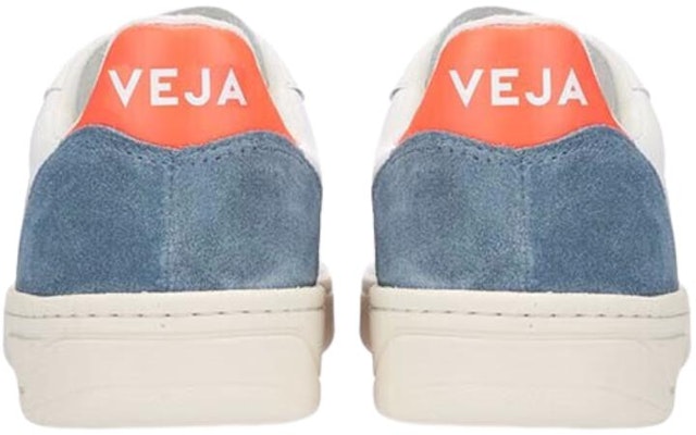 VEJA V-10 レースアップスニーカー (ホワイト/オックスフォードグレー) VX022303B Shop VEJA V-10 レースアップスニーカー (ホワイト/オックスフォードグレー) VX022303B