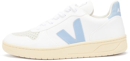 VEJA V-10 Lace-Up Sneakers 'White Steel Butter Sole' VX072728 VEJA V-10 Lace-Up Sneakers 'White Steel Butter Sole' VX072728