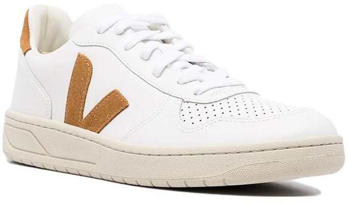 VEJA V-10 Kulit 'Putih Camel' VX0202652 Order VEJA V-10 Kulit 'Putih Camel' VX0202652