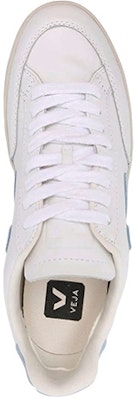 VEJA V-12 低筒 時尚板鞋 男女同款 白藍 Shop VEJA V-12 低筒 時尚板鞋 男女同款 白藍