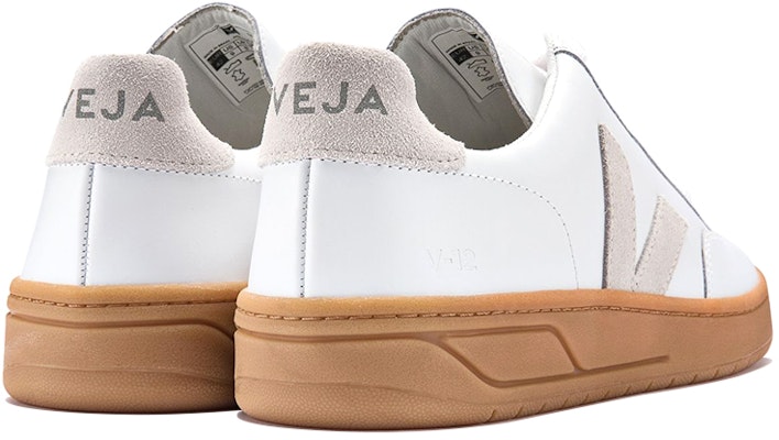 VEJA V-12 Leather 'White Natural Natural Sole' XD021821 Lookbook VEJA V-12 Leather 'White Natural Natural Sole' XD021821