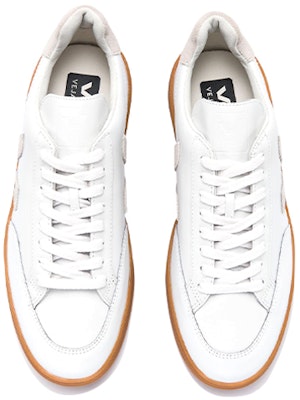VEJA V-12 Leather 'White Natural Natural Sole' XD021821 Shop VEJA V-12 Leather 'White Natural Natural Sole' XD021821