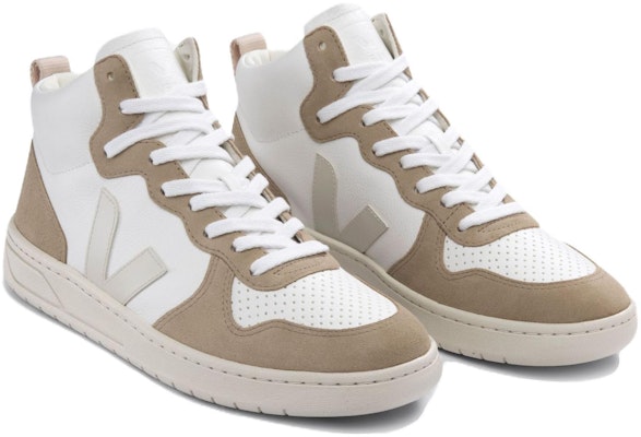VEJA V-15 中帮板鞋 白棕 休闲舒适款 vq0503109 Lookbook VEJA V-15 中帮板鞋 白棕 休闲舒适款 vq0503109