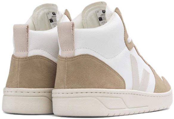 VEJA V-15 中帮板鞋 白棕 休闲舒适款 vq0503109 Shop VEJA V-15 中帮板鞋 白棕 休闲舒适款 vq0503109