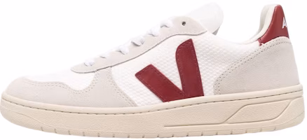 VEJA V-10 B-Mesh 'White Natural Marsala' VX0101314A VEJA V-10 B-Mesh 'White Natural Marsala' VX0101314A