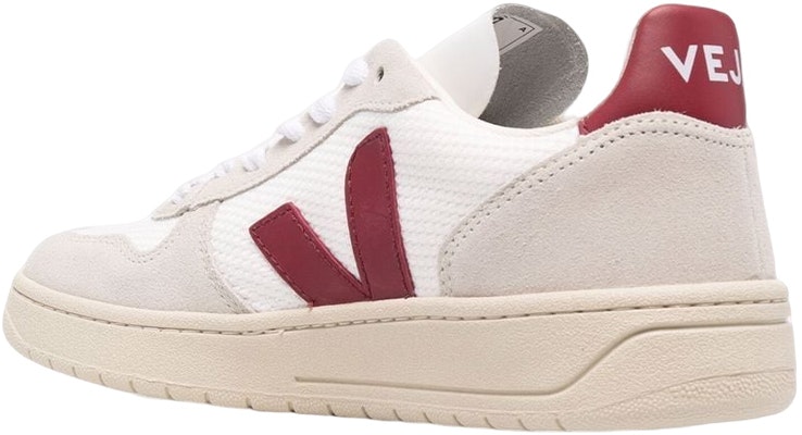 VEJA V-10 B-Mesh 'Blanco Natural Marsala' VX0101314A Lookbook VEJA V-10 B-Mesh 'Blanco Natural Marsala' VX0101314A