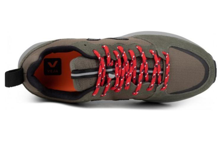 Shop VEJA Venturi ‘卡其黑’跑鞋 VT0102592