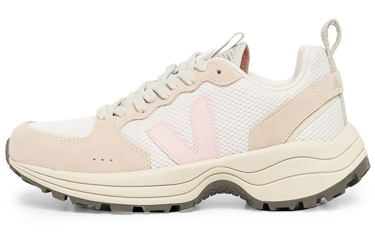 VEJA Venturi Suede Lace-Up Sneakers 'Beige White Pink' VT0102831