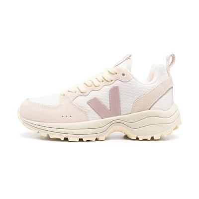 VEJA Venturi Suede Lace-Up Sneakers 'White Beige Rose'