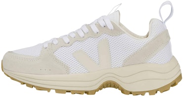 VEJA Venturi Suede Lace-Up Sneakers 'White Pierre Natural' VT0102257 VEJA Venturi Suede Lace-Up Sneakers 'White Pierre Natural' VT0102257
