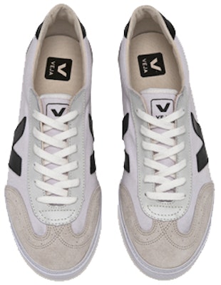 VEJA Volley Canvas 'Black V White Sole' VO1030 Lookbook VEJA Volley Canvas 'Black V White Sole' VO1030