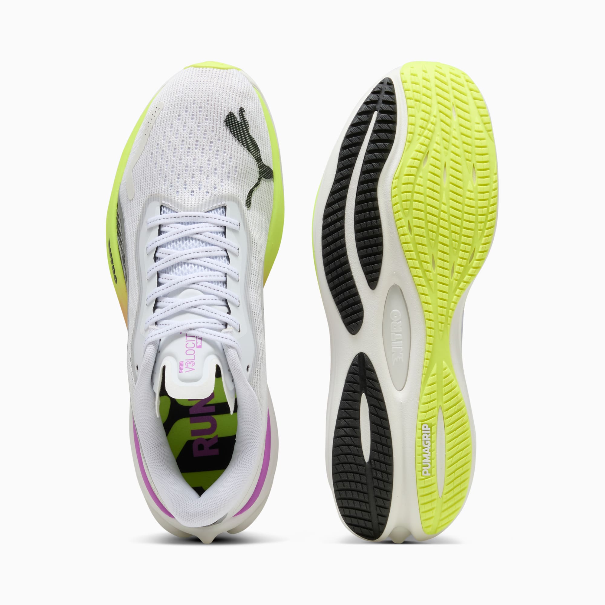 Shop Kasut Lari Velocity Nitro 3 Ekiden Glow 311902-01