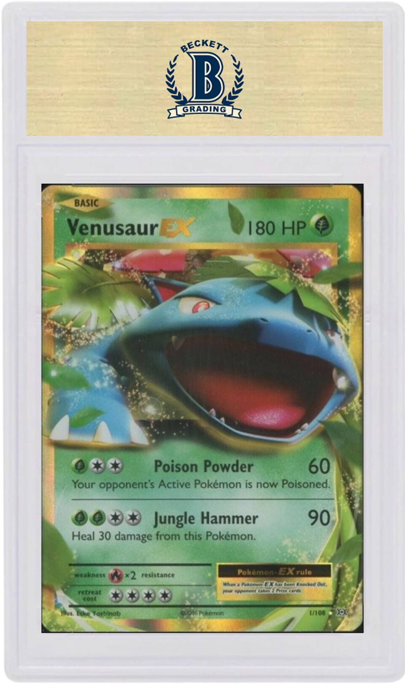Order Venusaur EX-Holo 2016 Pokemon TCG XY Evolusi #1/108