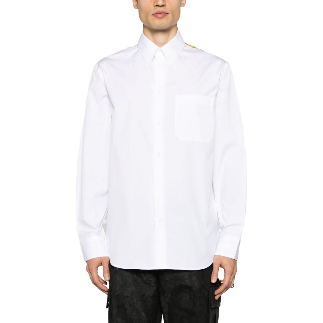 Lookbook VERSACE Kemeja Lengan Panjang Motif Baroque - Putih 1013870-1A09742-5K410