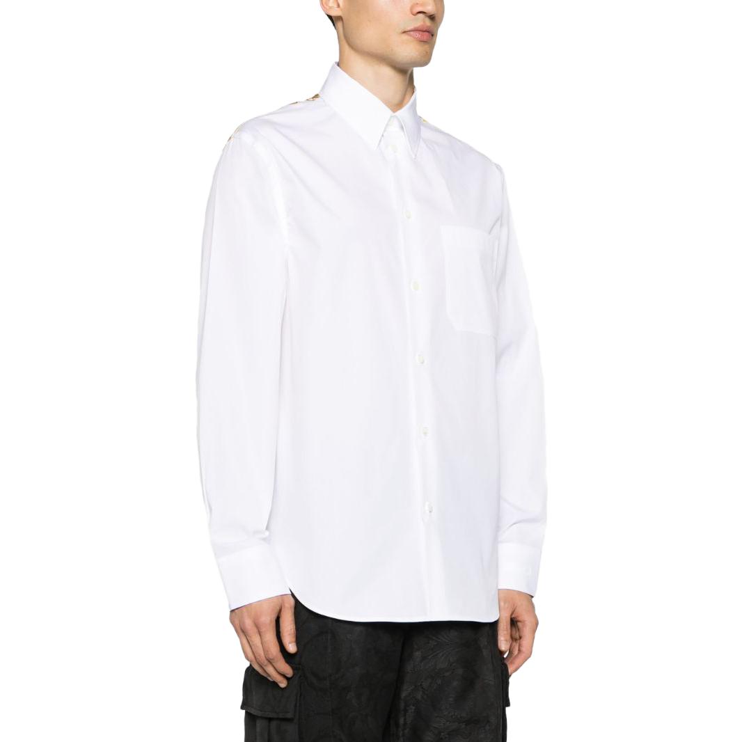 Purchase VERSACE Kemeja Lengan Panjang Motif Baroque - Putih 1013870-1A09742-5K410