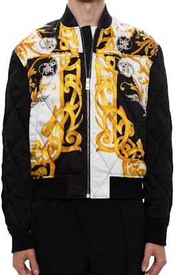 베르사체 바로크 프린트 집업 자켓 블랙 A87351-A235726-A7027 Shop 베르사체 바로크 프린트 집업 자켓 블랙 A87351-A235726-A7027