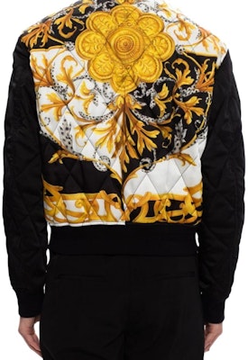 베르사체 바로크 프린트 집업 자켓 블랙 A87351-A235726-A7027 Purchase 베르사체 바로크 프린트 집업 자켓 블랙 A87351-A235726-A7027