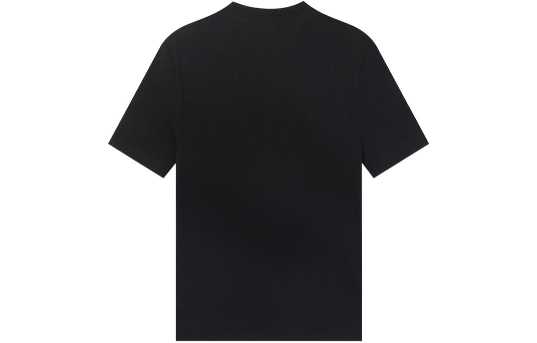 Lookbook VERSACE 黑色拼接Logo印花圓領T恤 A81952S-A230901-A1008